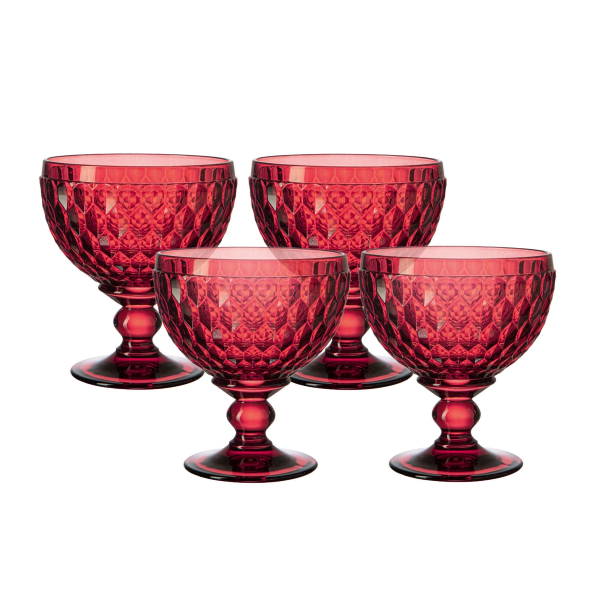 Villeroy & Boch Boston Assiette à Dessert En Verre Cristal Clair - Élégance Pour Table De Fête